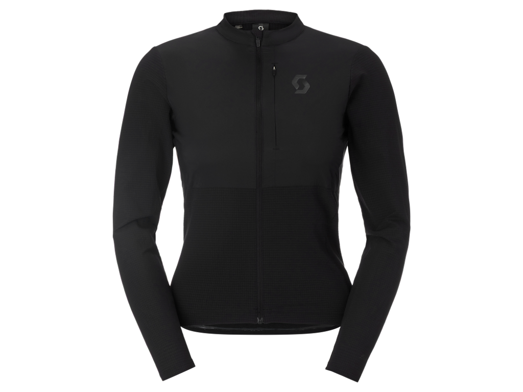 SCOTT Endurance Warm - Cykeltrøje - Lange ærmer - Dame - Sort - Str. XL