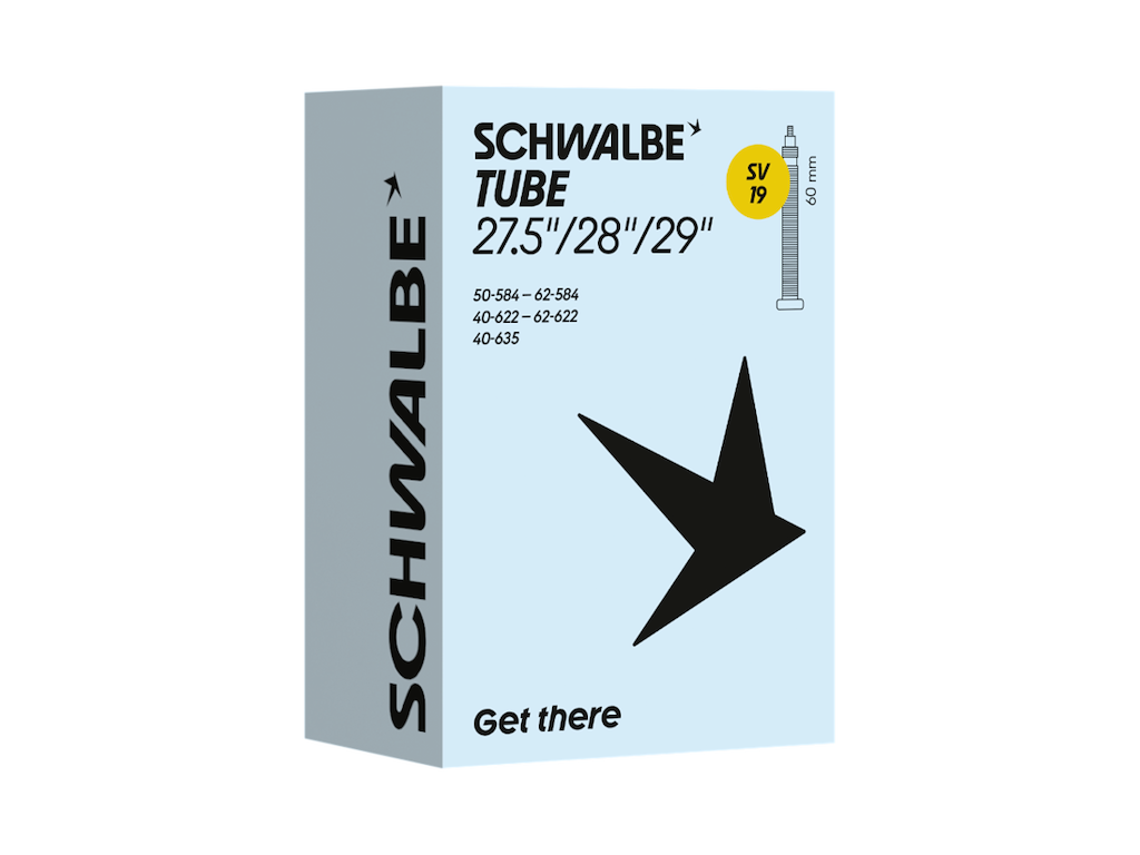 Schwalbe slange 27,5/29"x1,60-2,50 (40/62-584/635) med 60mm lang racerventil SV19
