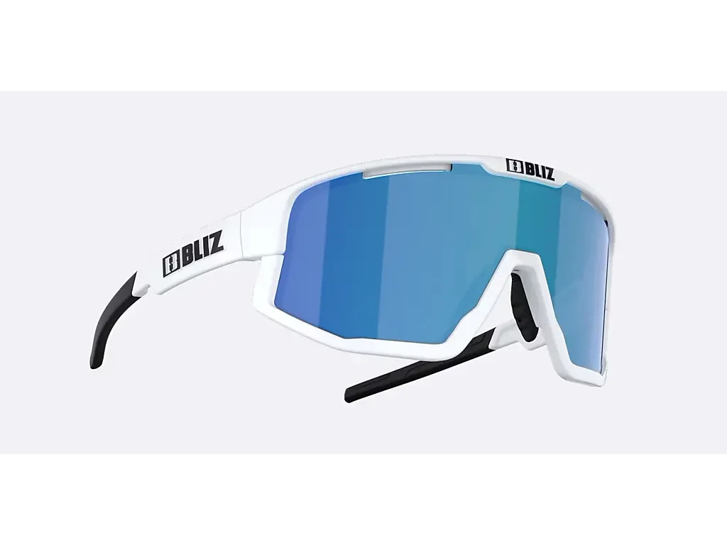 Bliz Vision Large - Cykelbriller - Mathvid/Smoke/Blue Multi