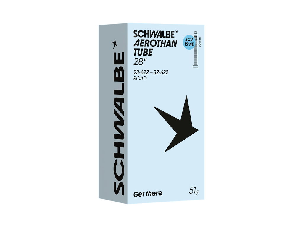 Schwalbe Aerothan slange 28" (23/32-622/630) med 60mm lang SCV Clik ventil - SCV15-AE