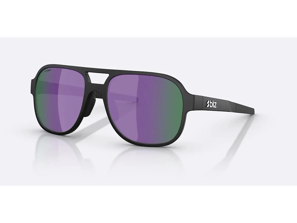 Bliz A006 XL cykelbriller matsort/smoke/purple multi