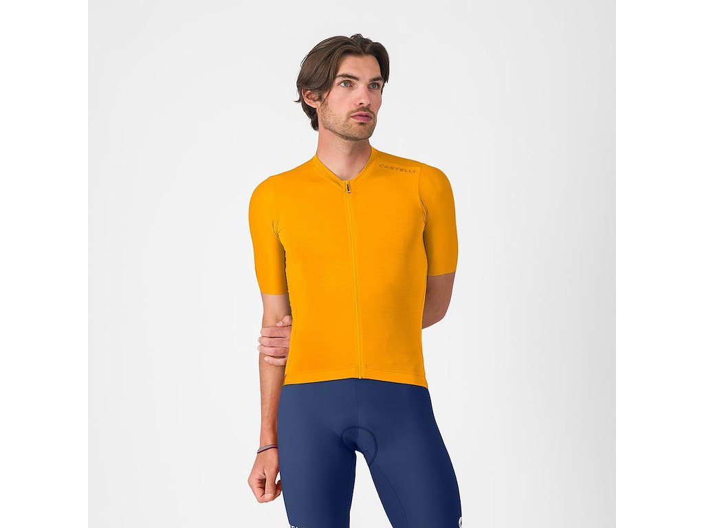 Castelli Espresso 2 cykeltrøje korte ærmer vivid orange herre