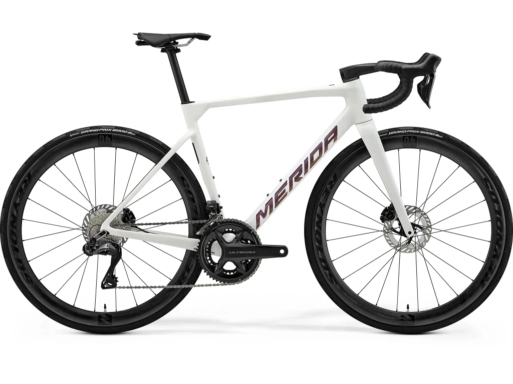 Merida Scultura 8000 racercykel carbon matt white/rainbow purple