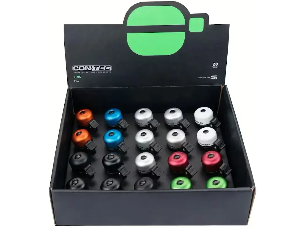 CONTEC Bing - Miniklokke - 20 Stk. - Multifarvet