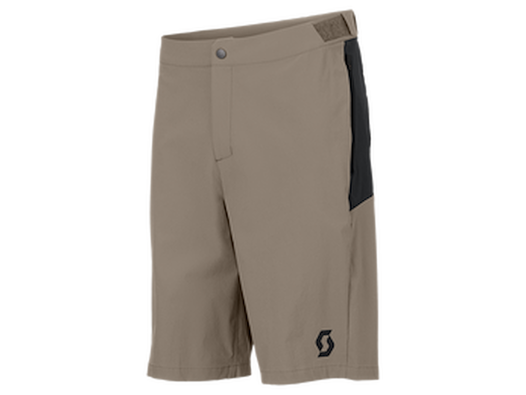SCOTT Vertic LT Shorts - Cykelshorts m/pude - Herre - Beige/Sort - Str. S