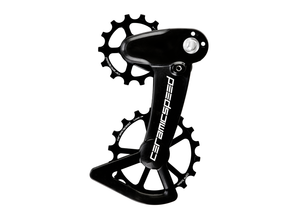 CeramicSpeed Keramisk Oversized Pulleyhjul Shimano 12s XT/XTR - Sort