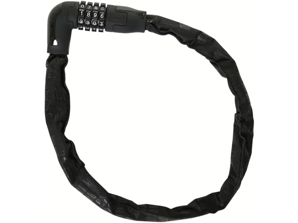 CONTEC PowerLoc - Kombinationskædelås - 6 mm - 75 cm - Sort