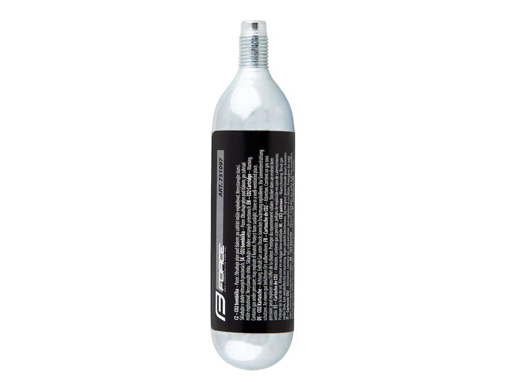 FORCE Co2 Patron - 25 gram - med gevind