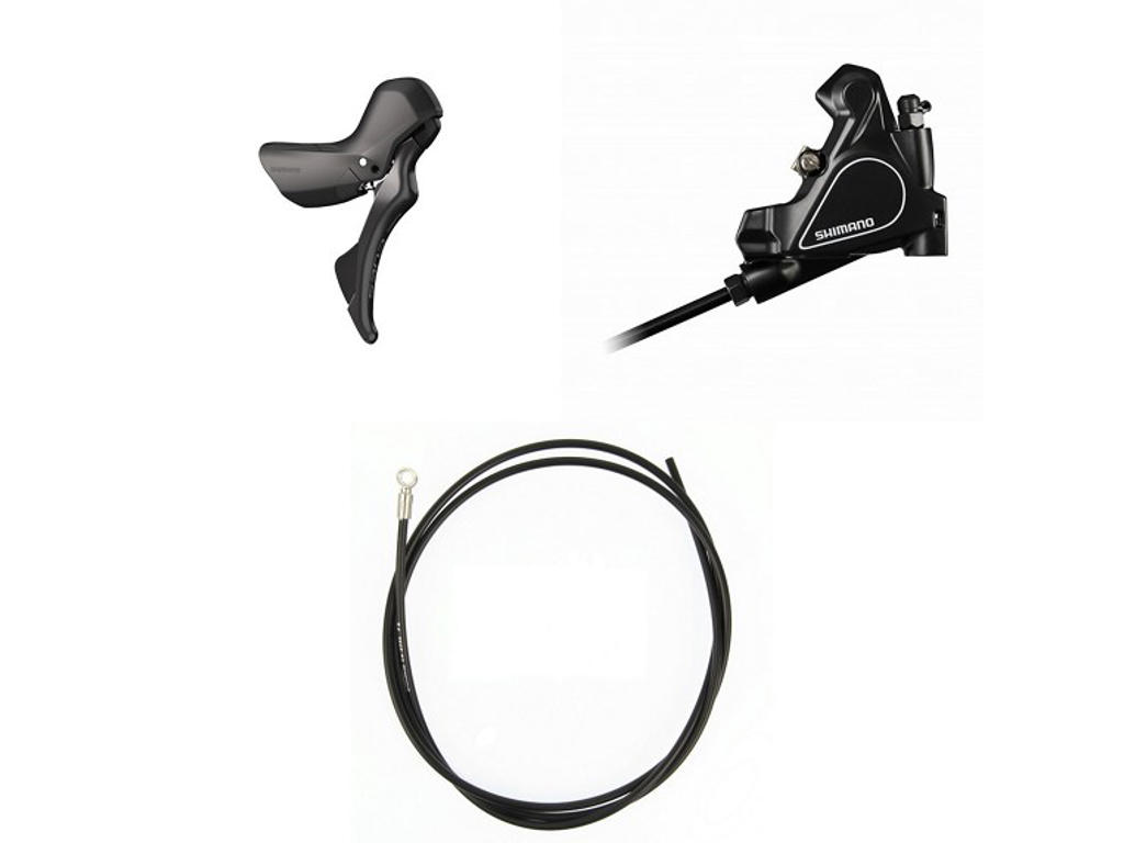 Shimano Cues ST-U6030 og BR-S4 road skifte- og bremsegreb bag/højre med hydraulisk bremsekaliber