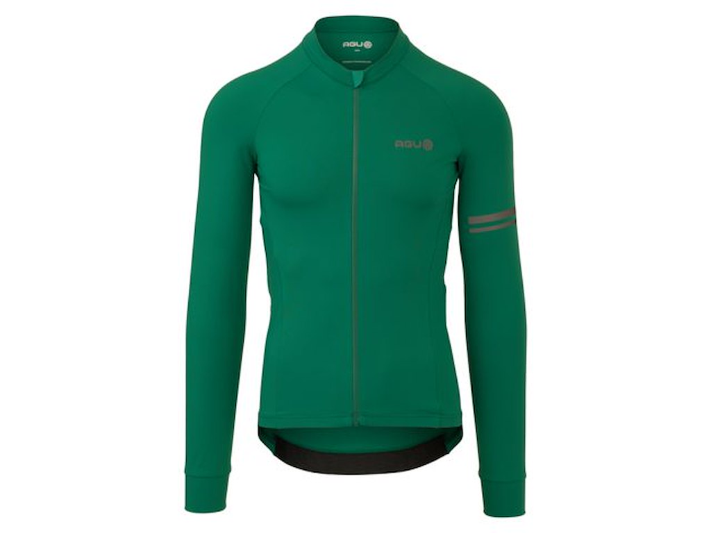 AGU Performance Solid Jersey - Cykeltrøje - Lange ærmer - Herre - Mystic Green - 2XL