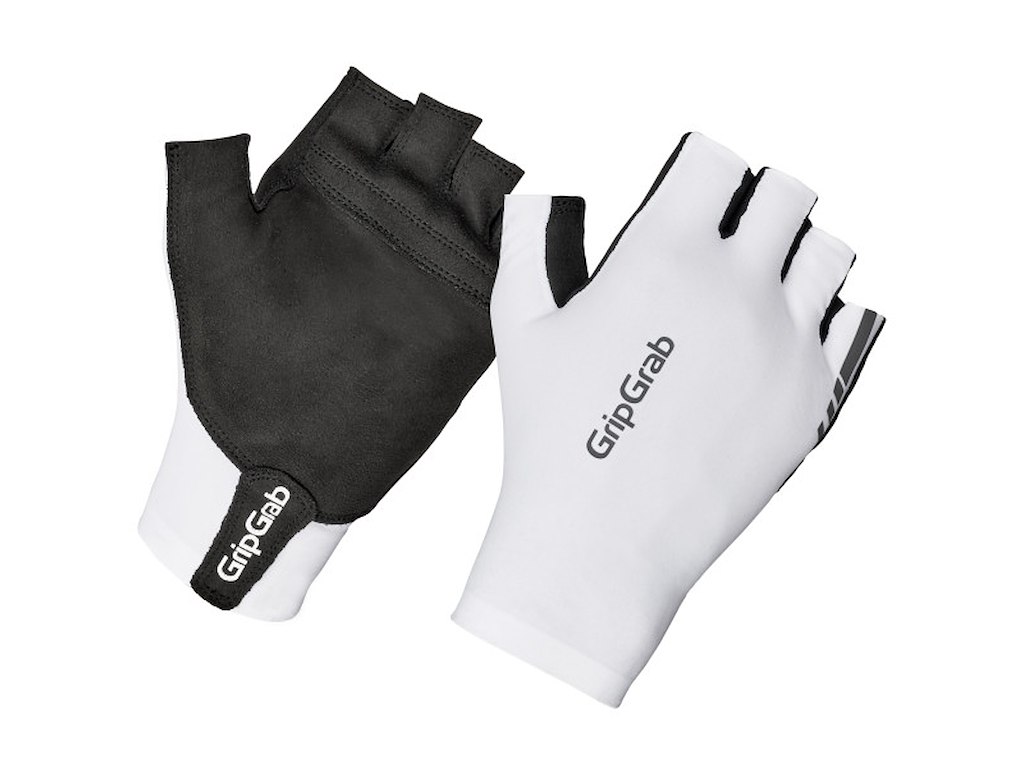 GripGrab Faststream Aero cykelhandsker korte fingre hvid