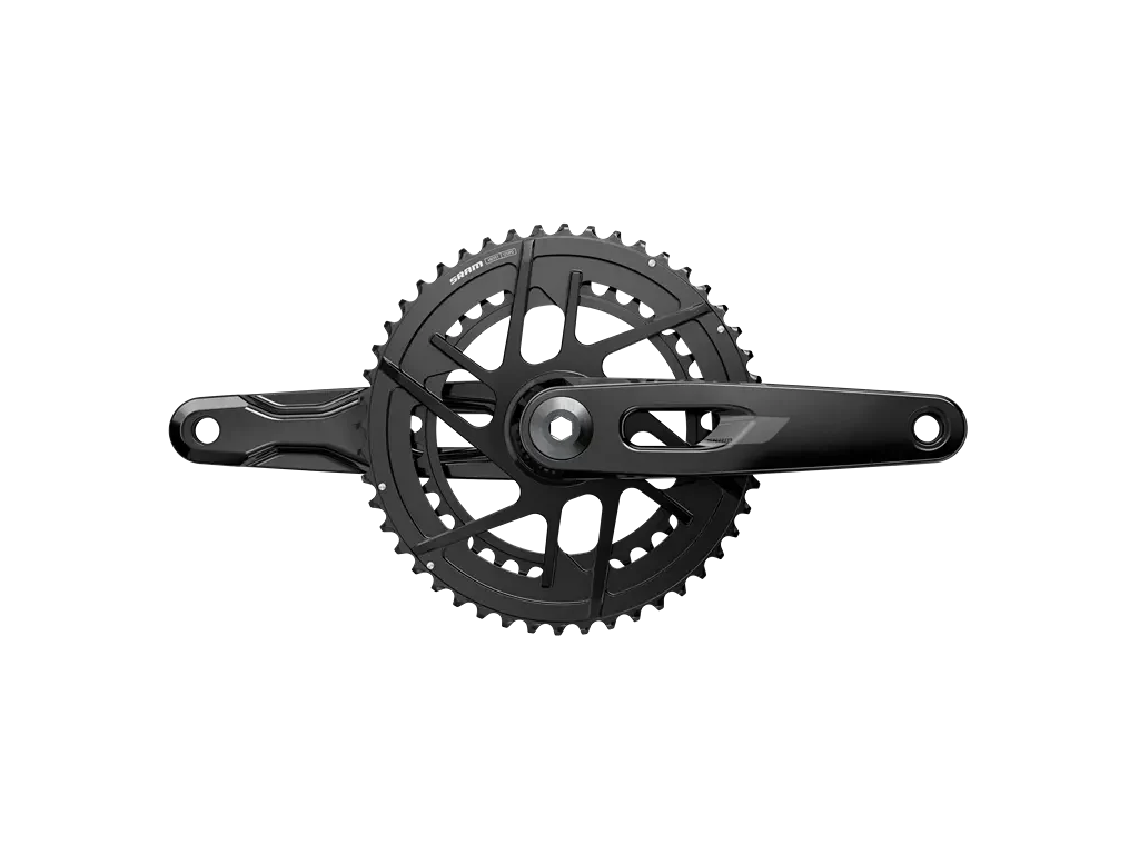 SRAM Rival AXS E1 DUB kranksæt 35/48 tands klinger - 175mm pedalarme