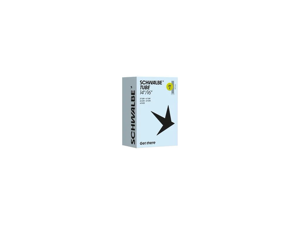 Schwalbe slange 14/16 x 1. 3/8 (32-47) med 40mm lang Autoventil AV2