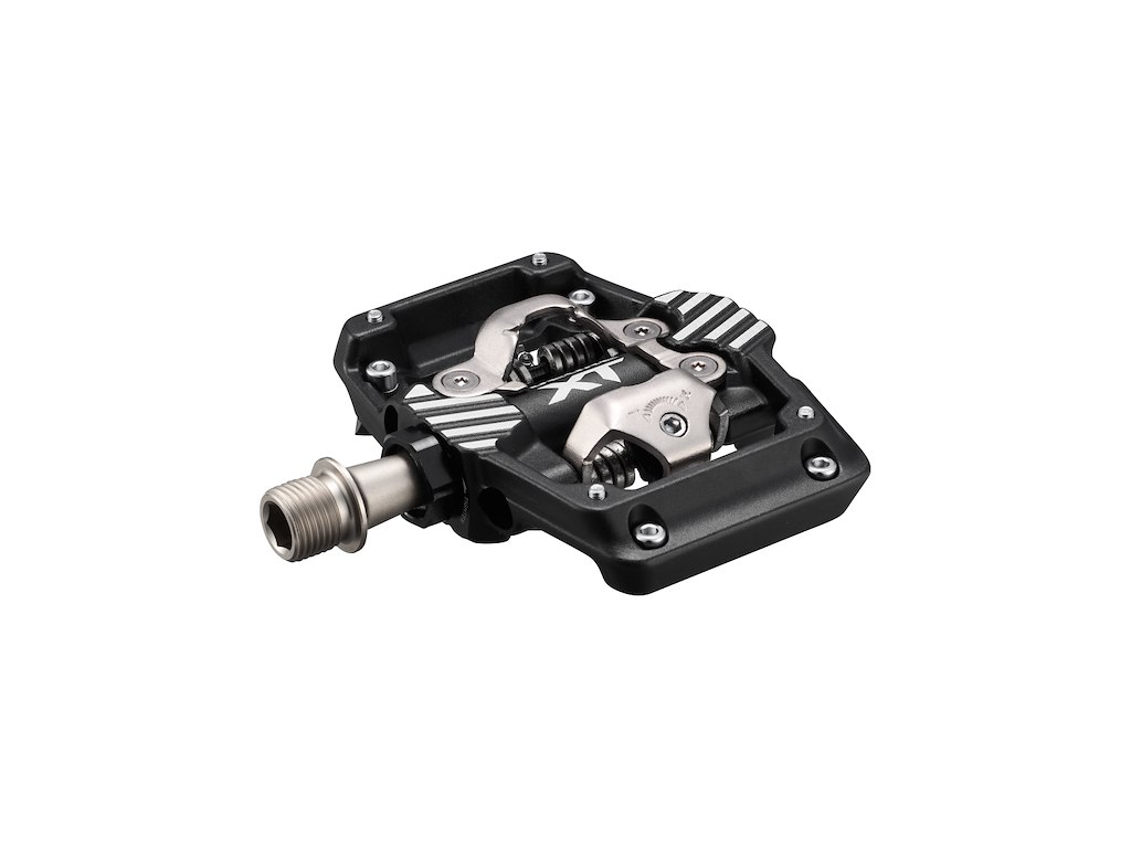 Shimano M8220 XT Enduro SPD pedaler sort/sølv
