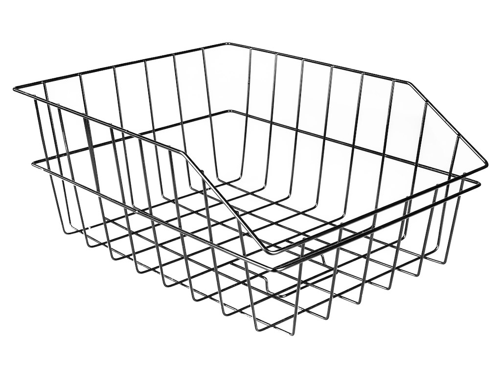 FORCE Cykelkurv til bagagebære - Large-XXL - Sort