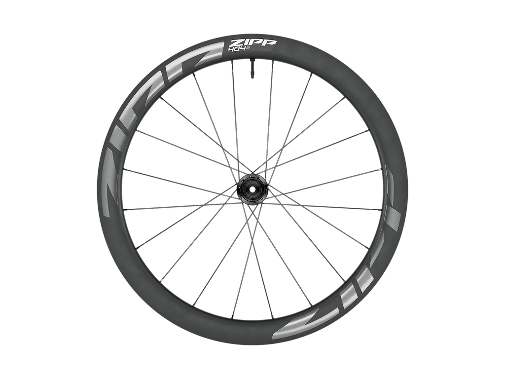 ZIPP 404 S 700c baghjul til Sram/Shimano 11 gear - 12x142mm E-Thru - Disc centerlock Grå decals