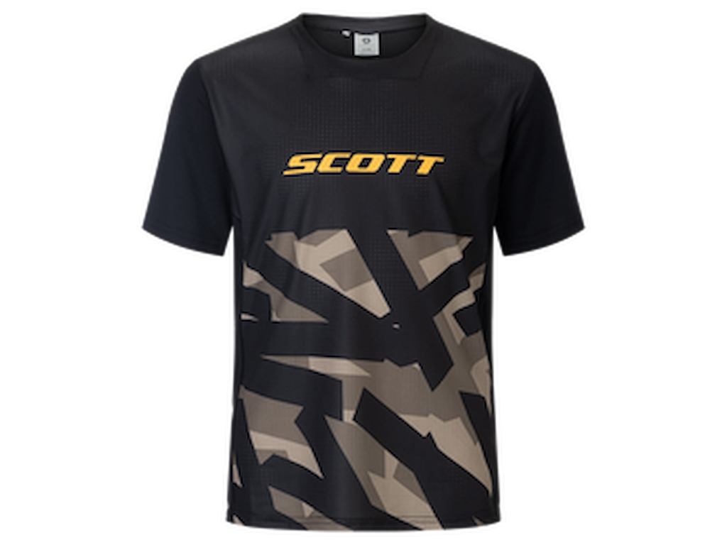 SCOTT Vertic Delta Jr Tee - Cykeltrøje - Korte ærmer - Børn/Junior - Sort - Str. S (128)