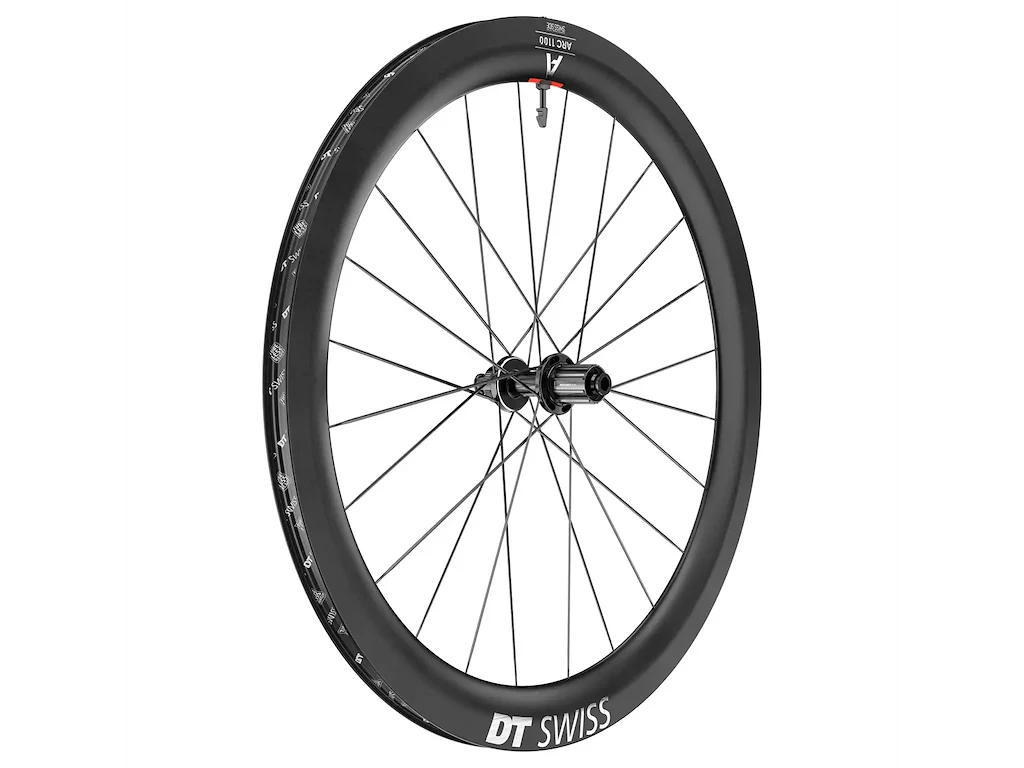 DT SWISS ARC 1100 700c 55mm baghjul skivebremse center lock carbon