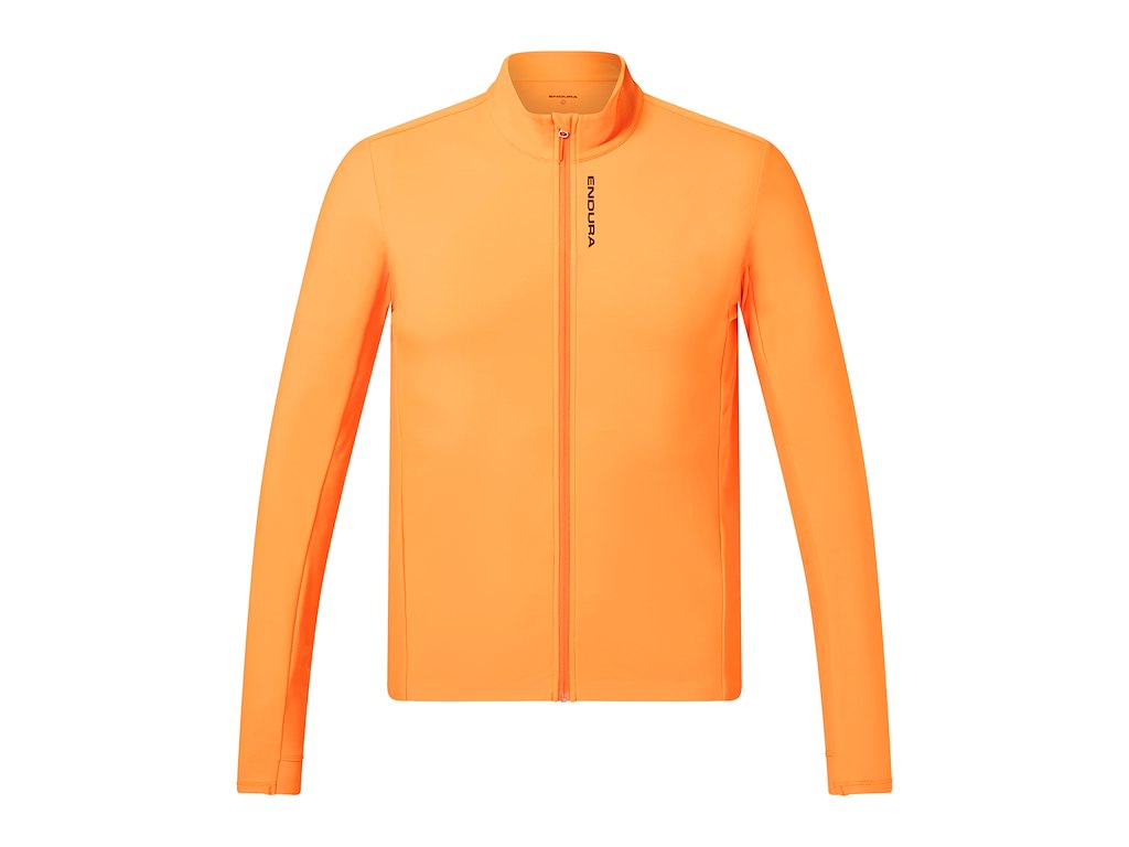 Endura Loop Ride Cykeltrøje med lange ærmer - Herre - Orange - Str. S