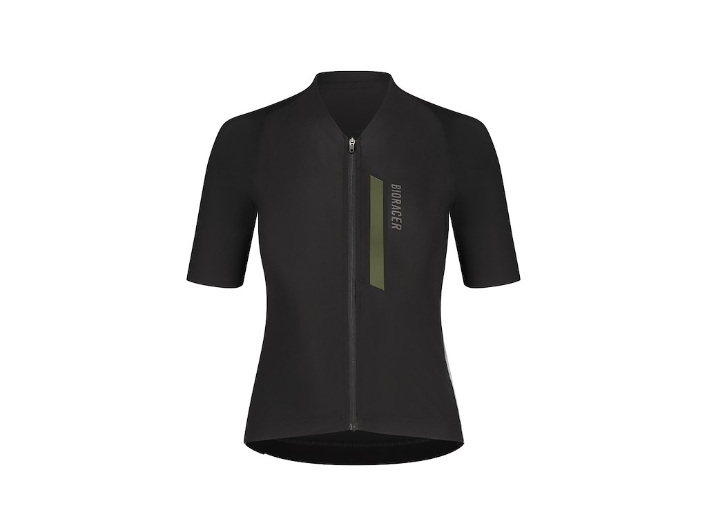 Bioracer Icon Gravel Jersey - Cykeltrøje - Korte Ærmer - Dame - Olive - XS