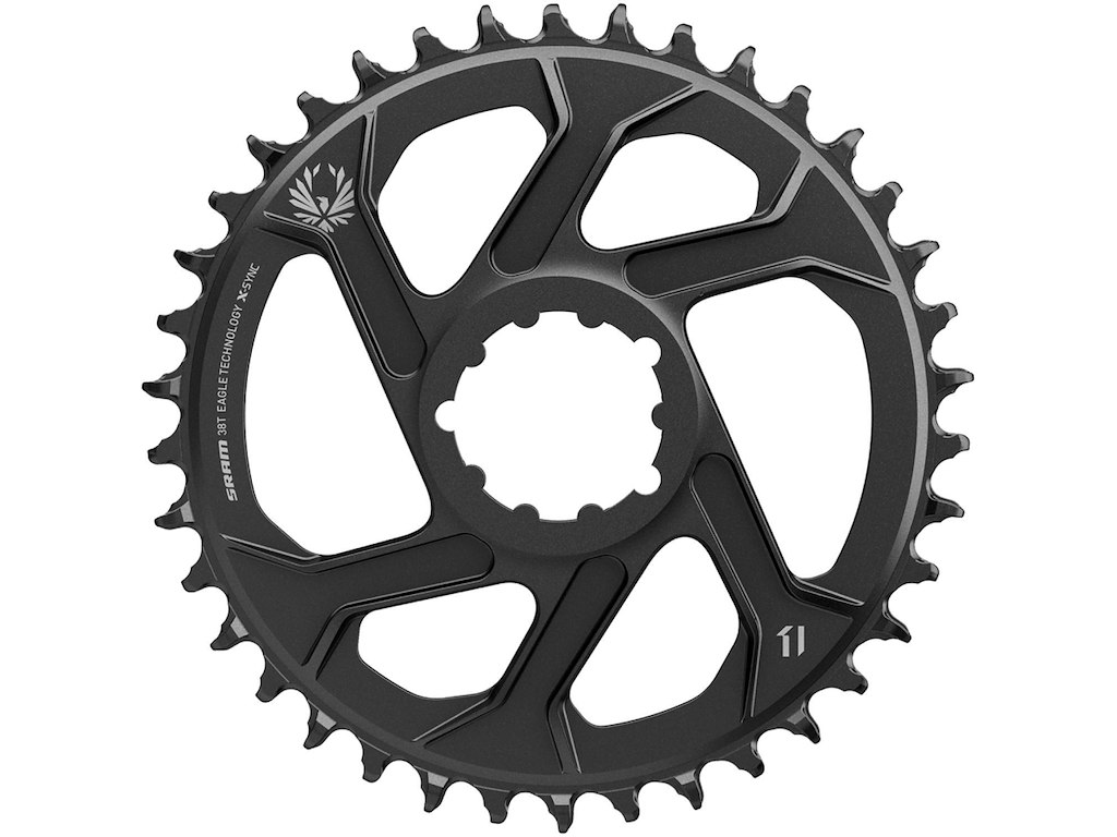 SRAM Eagle X-SYNC II Klinge - 30 tands - Direct mount - -4mm Offset - Aluminum - Sort