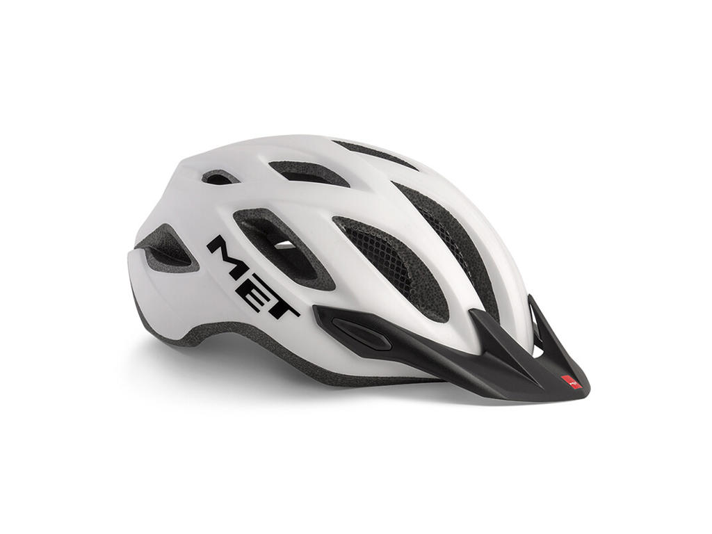 MET Crossover cykelhjelm mat Hvid Str. 60-64 cm