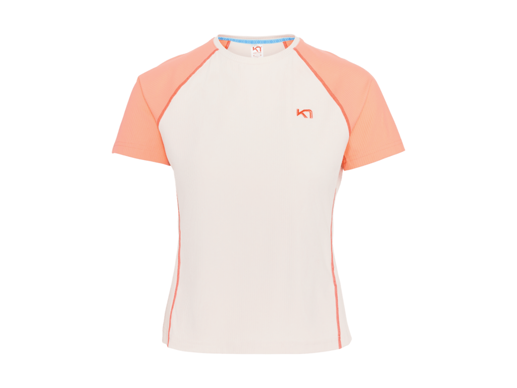 Kari Traa Linnea Tee - T-Shirt - Orange - Str. S