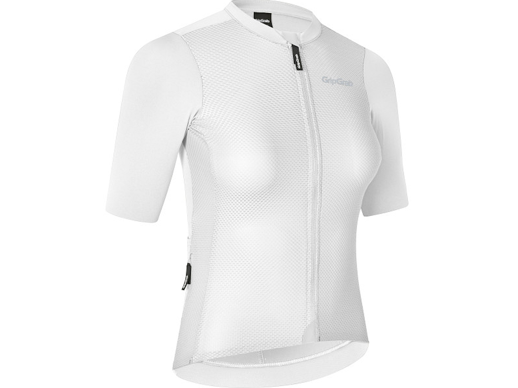 GripGrab Womens PACR lightweight cykeltrøje korte ærmer hvid dame