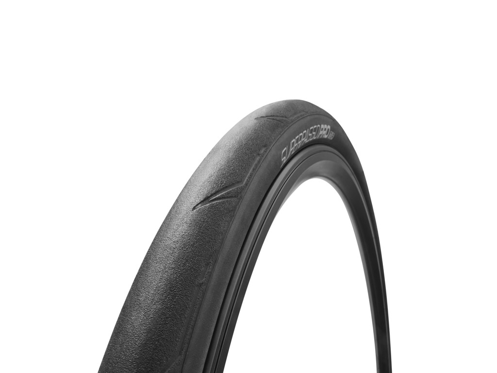 Vredestein Superpasso Pro Tube - Foldedæk Road - 700 x 30c - Sort