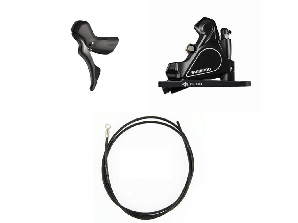 Shimano Cues ST-U6030 og B road skifte- og bremsegreb front/venstre med hydraulisk bremsekaliber