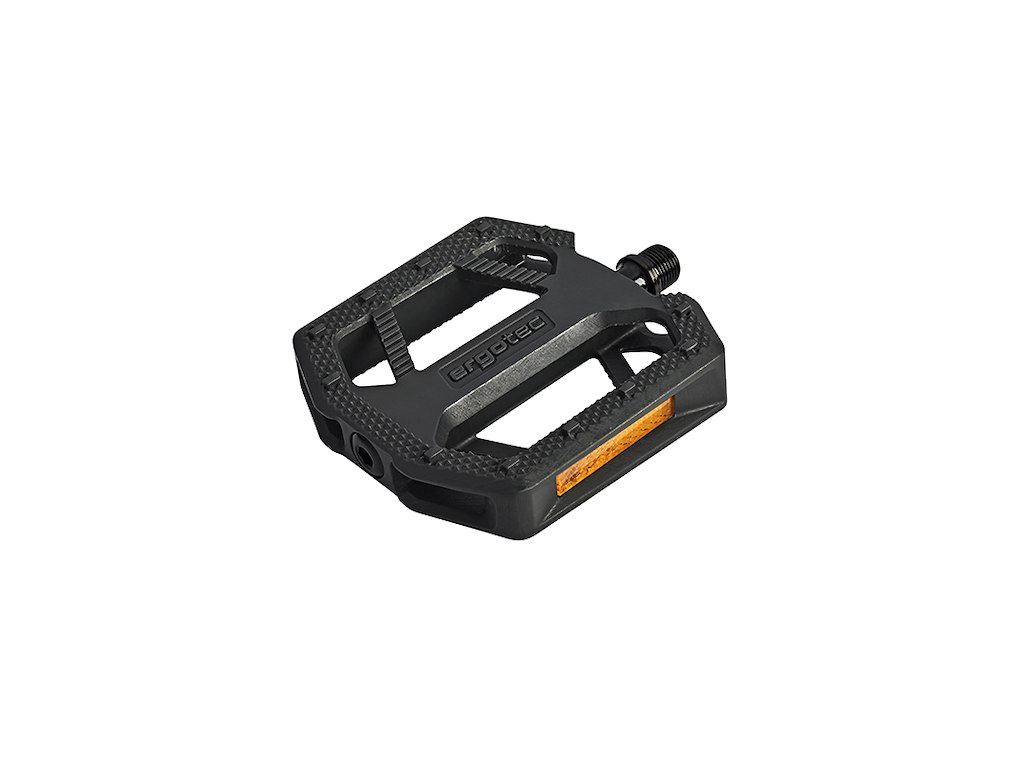 Ergotec EP-M Citybike Pedaler trædeflade 110x103mm - Sort
