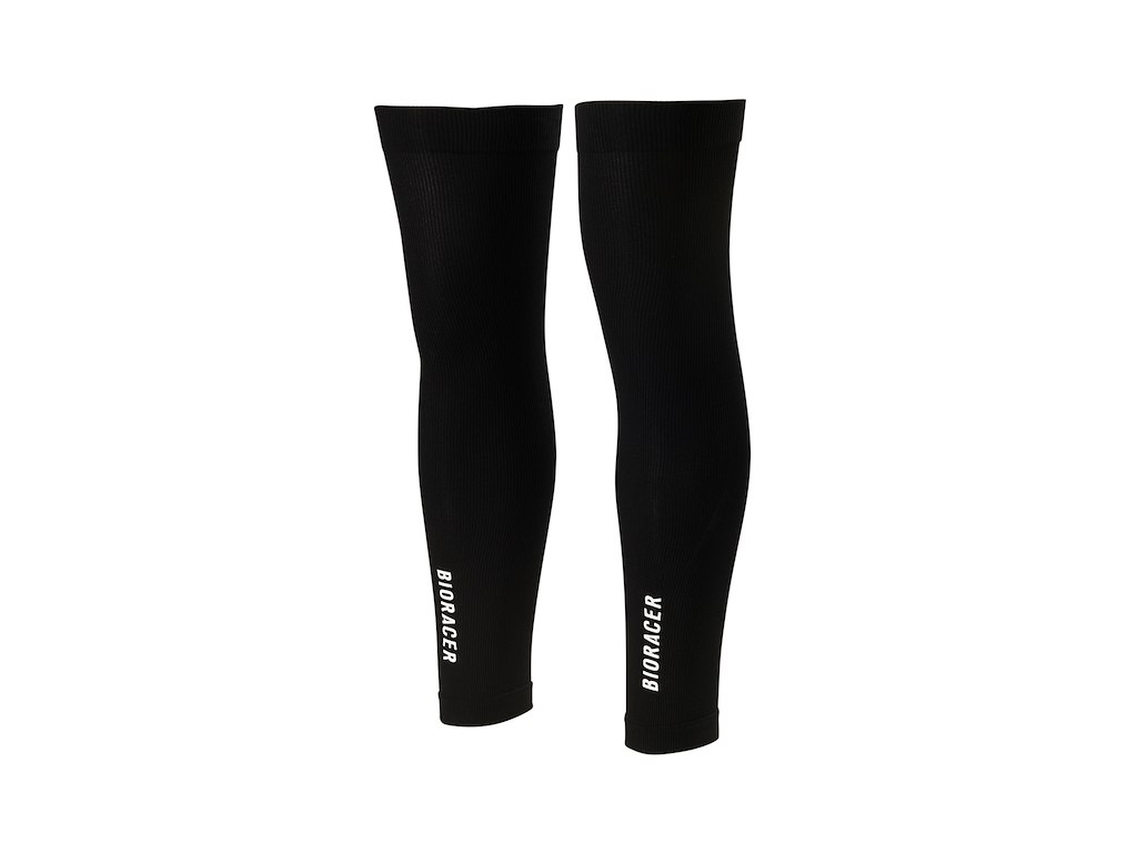 Bioracer Seamless Leg Warmers - Benvarmere - Sort - S/M