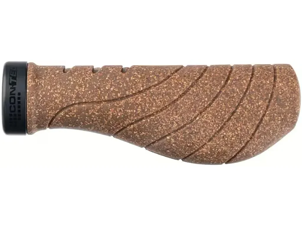 CONTEC Ergo Kork + - Håndtag - 130 mm - Par - Brun/Sort