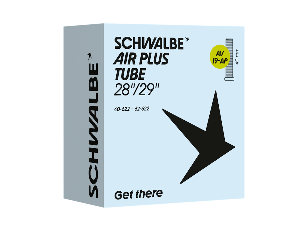 Schwalbe Air Plus slange 28/29"x1,60-2,50 (40/62-622) med 40mm lang Autoventil AV19-AP