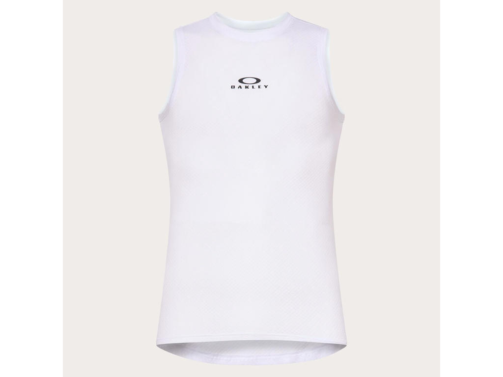 Oakley Endurance base layer uden ærmer hvid herre