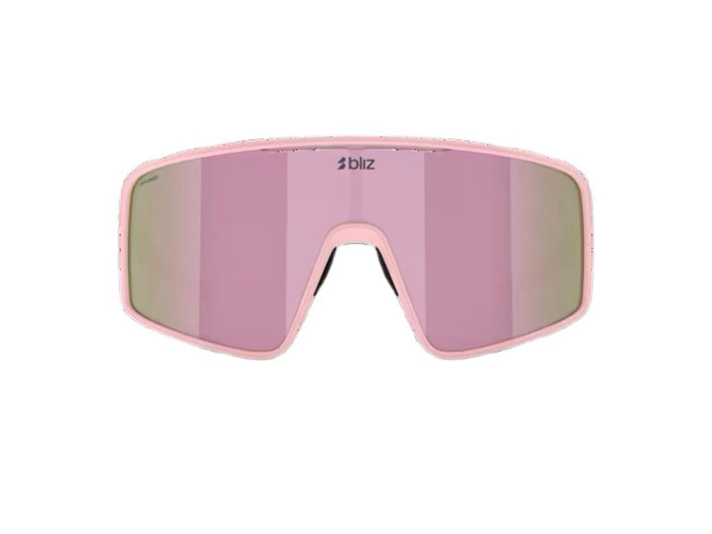 Bliz P001 Large (38) cykelbriller brown/rose multicolour lens matt powder pink