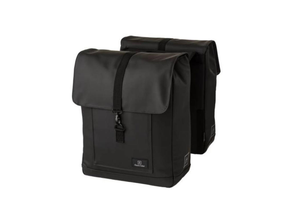 FastRider Jaxx II dobbelt cykeltaske 28L sort