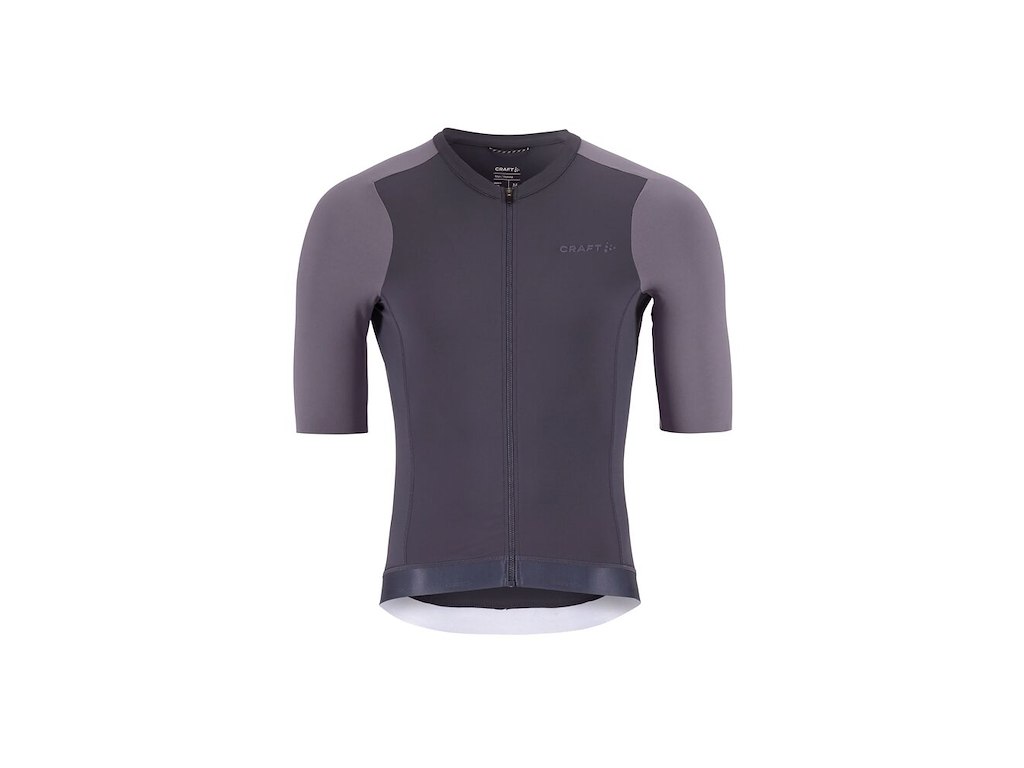 Craft Endur Training Jersey - Cykeltrøje - Korte Ærmer - Herre - Greystone/Purple - M
