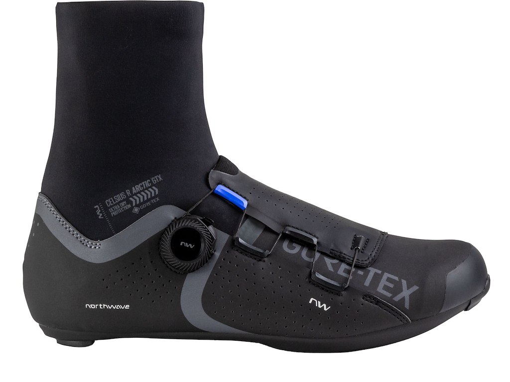 Northwave Celsius Arctic GTX Cykelsko Road - Herre - Sort/grå - Str. - 42