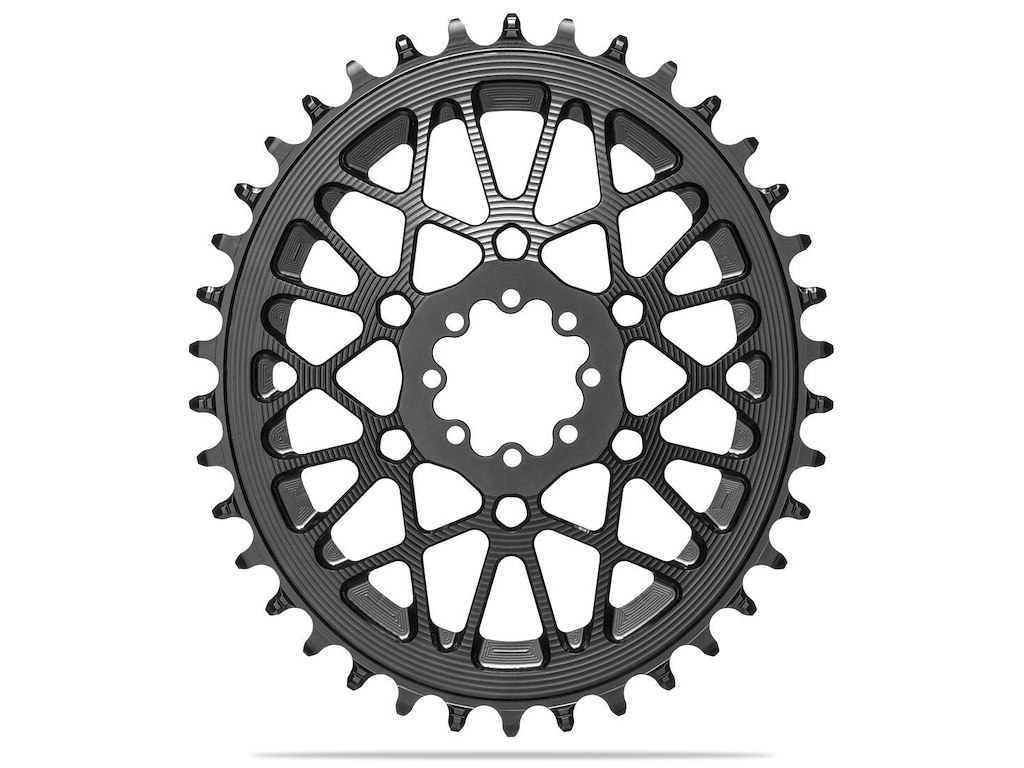 AbsoluteBlack Oval klinge 42 tands 8 bolt - SRAM AXS - Sort