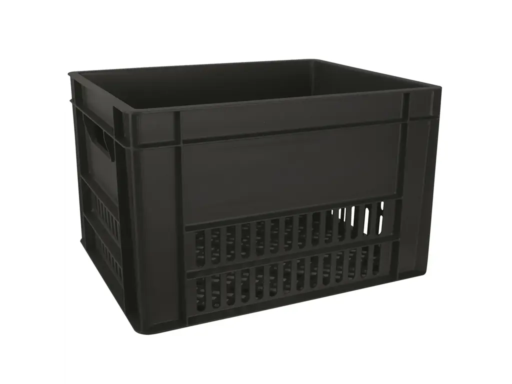 FastRider Crate L plastkurv til for og bag 34L sort