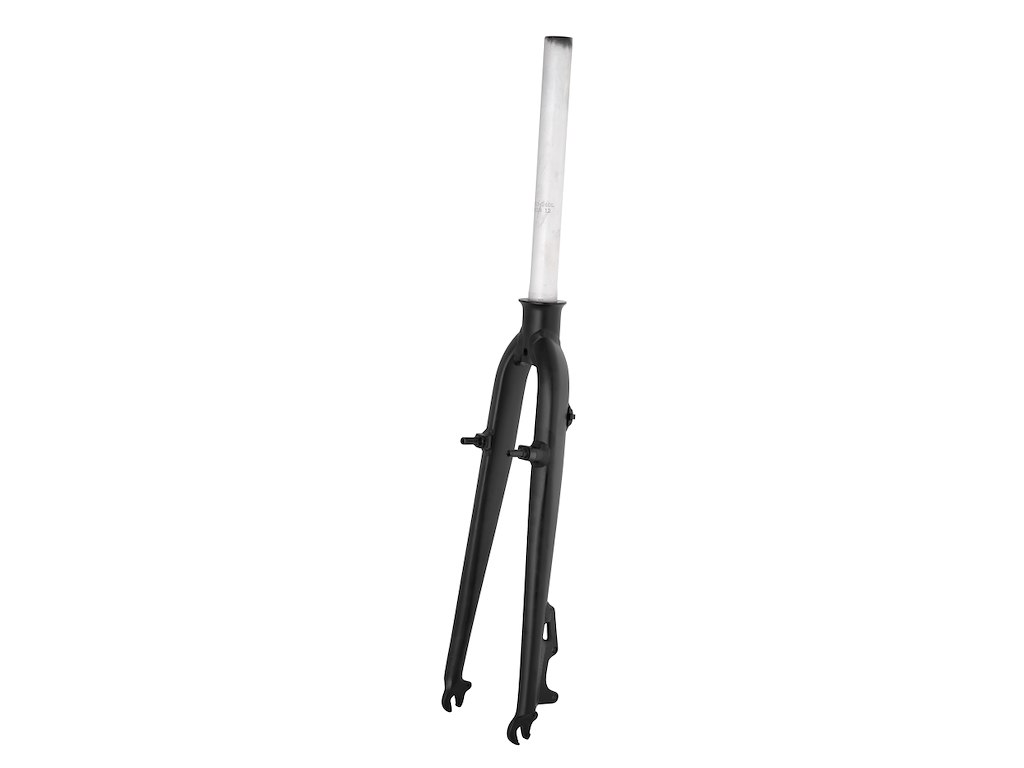 FORCE forgaffel trekking 28" aluminium 1 1/8" AHEAD 260 mm lang Disc og V-bremse - Mat sort