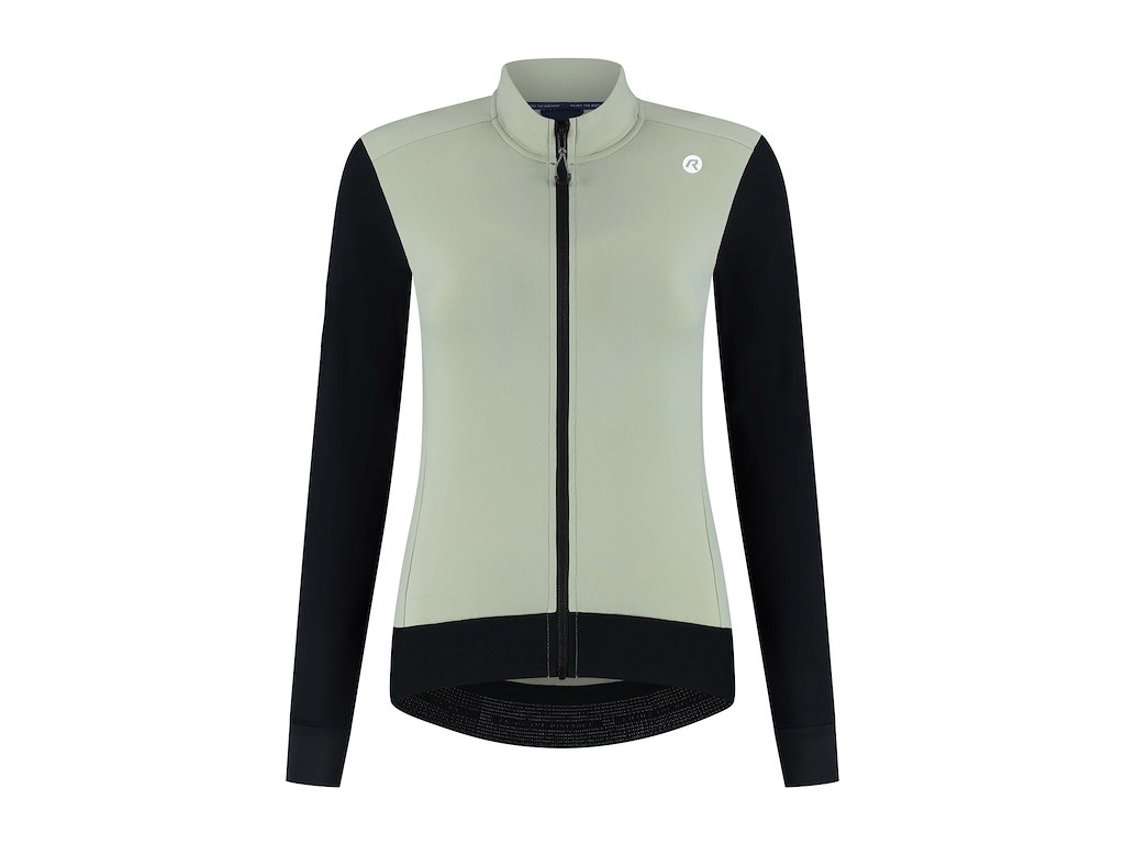 Rogelli Distance II Cykeltrøje med lange ærmer - Dame - Grå/Sort - Str. 2XL