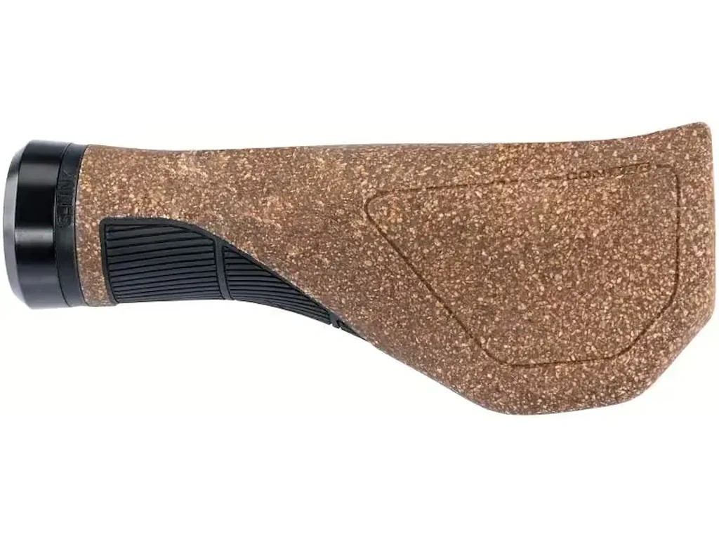 CONTEC MERGE City Ergo Kork - Håndtag - 140 mm - Par - Brun/Sort