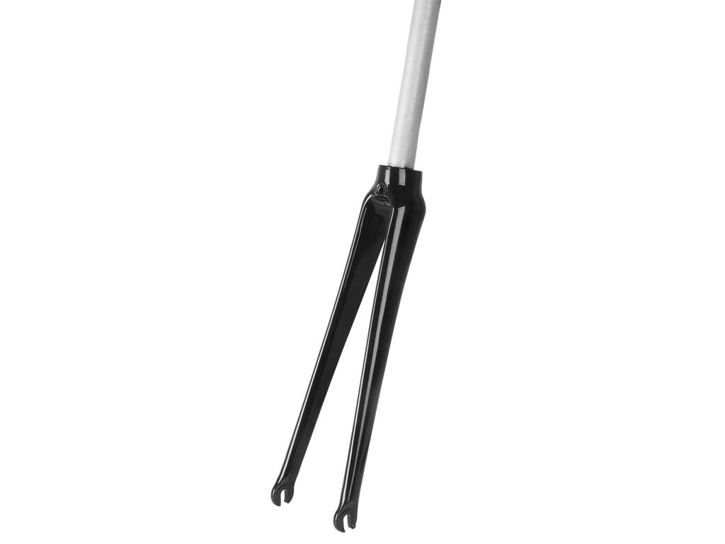 No Name Road forgaffel - 1 1/8" - 700c - Aluminium - Sort