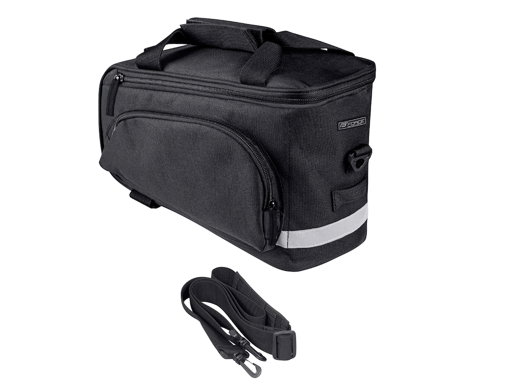 FORCE Slim Bud Taske til Bagagebære - 9 Liter - Sort