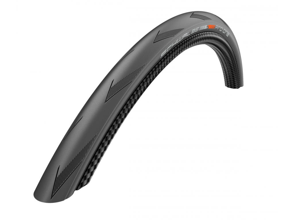 Schwalbe Pro One V-Guard foldedæk til road 700x23c transparent sidewall