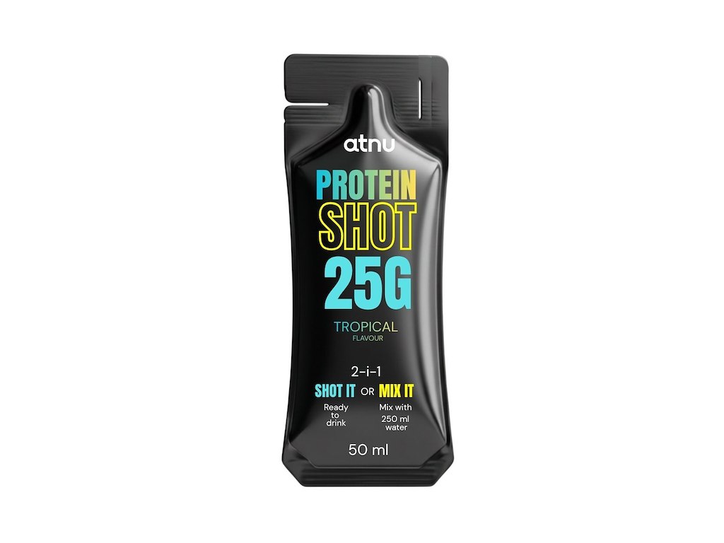 Atnu Protein Shot - 25 gram protein - Tropical Flavour - 50 ml