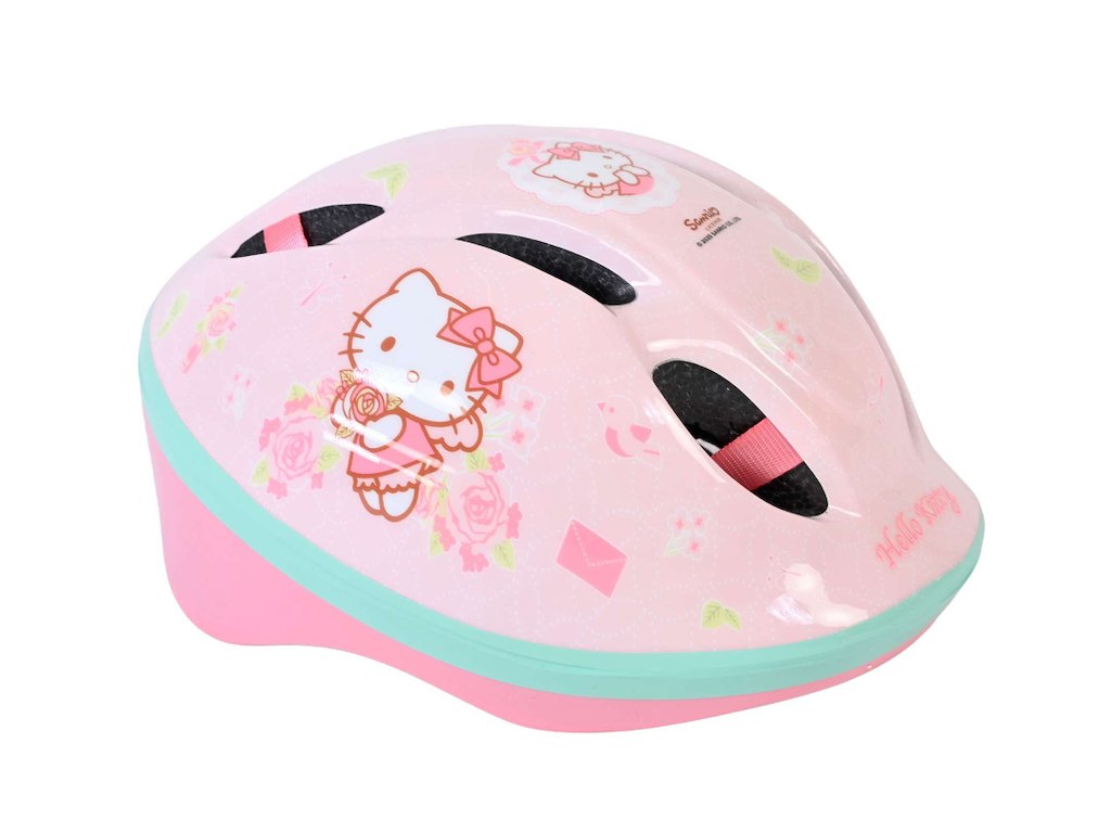 Volare Hello Kitty cykelhjelm 52-56 cm pink