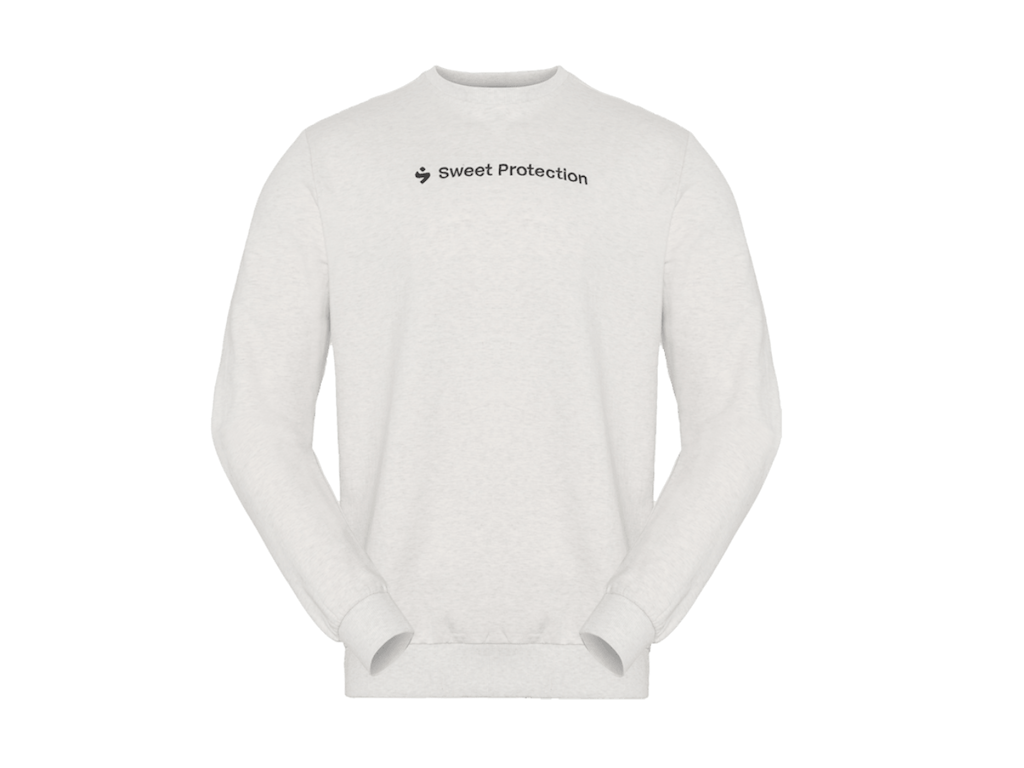 Sweet Protection Logo Crew T-shirt light grey herre